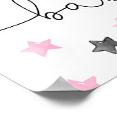 Poster Symbole de bienvenue de la petite fille d'Hallowee (Coin)