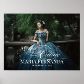 Poster Symbole de bienvenue de Mis Quince Quinceanera ave (Devant)
