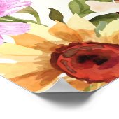 Poster Symbole de bienvenue du mariage indien du couple m (Coin)