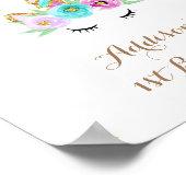 Poster Symbole de bienvenue du parti Unicorn (Coin)