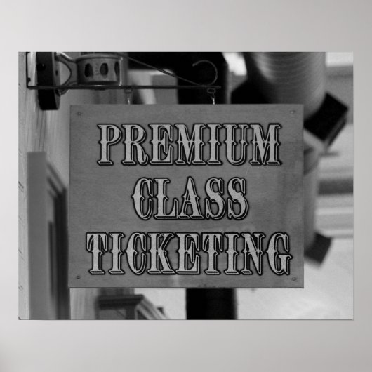 Poster Symbole de billetterie ferroviaire Durango & Silve (Devant)