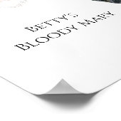 Poster Symbole de boisson de la signature du chien (Coin)