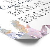 Poster SYMBOLE DE Brunch Succulent Bienvenue (Coin)