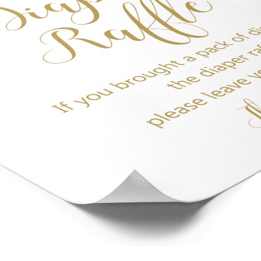 Poster Symbole de caleçon rose et or (Coin)