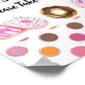 POSTER SYMBOLE DE CARTES D'ANNIVERSAIRE DE BAIN (Coin)