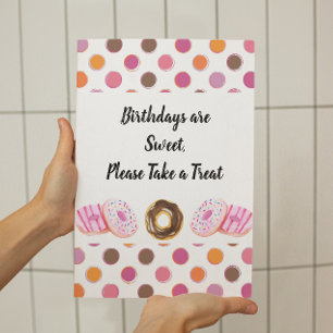 POSTER SYMBOLE DE CARTES D'ANNIVERSAIRE DE BAIN