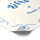 Poster Symbole de cartes et cadeaux Whimsical français de (Coin)