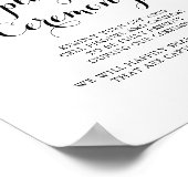 Poster Symbole de cérémonie de débranchement de l'Eucalyp (Coin)