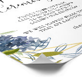 Poster Symbole de cérémonie de débranchement géométrique  (Coin)