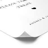 Poster SYMBOLE DE COEUR L'amour est doux Faveur Mariage S (Coin)