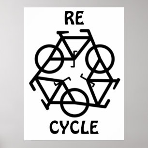 POSTER SYMBOLE DE CYCLE DE CYCLE DE CYCLE DE CYCLE