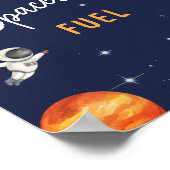 Poster Symbole de fête d'anniversaire modifiable pour le  (Coin)