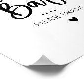 Poster Symbole de fête de la barre de bonbons (Coin)