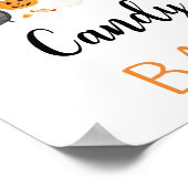 Poster Symbole de fête de la barre de bonbons Halloween G (Coin)