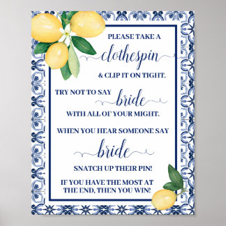 Poster SYMBOLE DE Fête des mariées DE VÊTEMENTS Méditerra