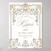 Poster Symbole de Fête des mariées florale de Grace victo (Devant)