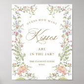 Poster Symbole de Fête des mariées florale de Grace victo (Devant)