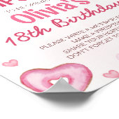 Poster Symbole de fête douce Anniversaire de la capsule (Coin)