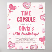 Poster Symbole de fête douce Anniversaire de la capsule (Devant)