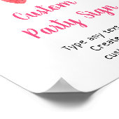 Poster SYMBOLE DE Fraise Berry Sweet (Coin)