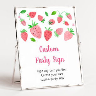 Poster SYMBOLE DE Fraise Berry Sweet