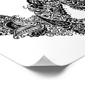 Poster SYMBOLE DE Henna (Coin)