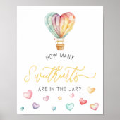 Poster SYMBOLE DE JEU DE Baby shower DE Jar (Devant)