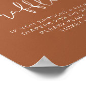 Poster SYMBOLE DE JEU DU JOUR BOho Terracotta (Coin)