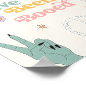 Poster Symbole de jeu Voisin Retro Halloween Games Boo (Coin)