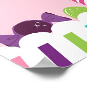 Poster Symbole de la bannière d'anniversaire Sweet Shop C (Coin)