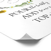 Poster Symbole de la barre Bee Mom-osa (Coin)