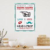 Poster Symbole de la cabine photo Carnival Circus Anniver (Cuisine)