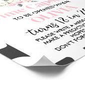 Poster Symbole de la Capsule d'Anniversaire de la Vache S (Coin)