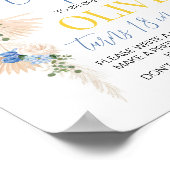 Poster Symbole de la capsule de l'heure d'anniversaire du (Coin)