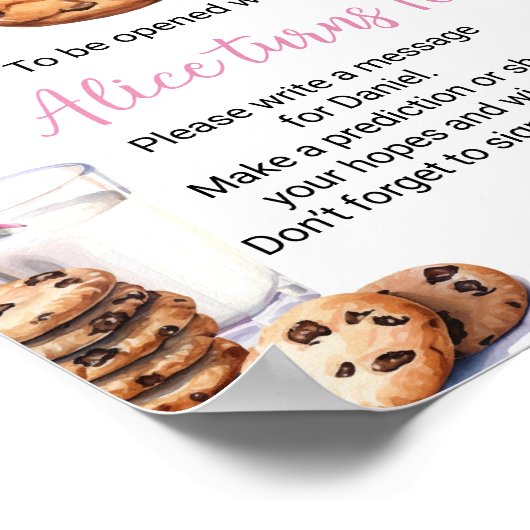 Poster Symbole de la capsule d'heure d'anniversaire de la (Coin)