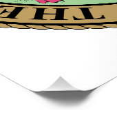 Poster Symbole de la Caroline du Nord (Coin)