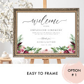 Poster Symbole de la cérémonie de débranchement de la flo