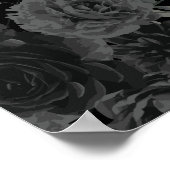 Poster Symbole de la cérémonie gothique du Mariage Rose b (Coin)