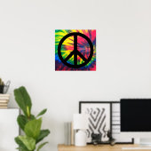 Poster SYMBOLE DE LA cravate NOIRE TORÉ (Bureau à domicile)