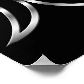 Poster Symbole de la déesse triple de Falln Pagan (Coin)