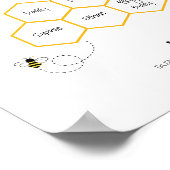 Poster Symbole de la famille mignonne et du nom de l'anim (Coin)