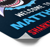 Poster Symbole de la fête d'accueil des requins Symbole d (Coin)