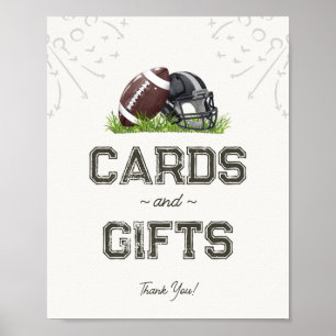 Poster Symbole de la fête de football Little All Sta Cart