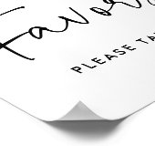 Poster Symbole de la fête de graduation moderne Favoriser (Coin)