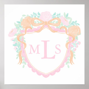 Poster Symbole de la fête de la crête Citrouille de l'aut