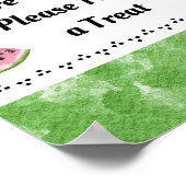 Poster Symbole de la fête de la pastèque (Coin)