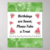 Poster Symbole de la fête de la pastèque (Devant)