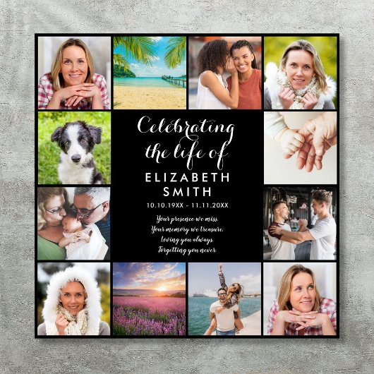 Poster Symbole de la fête de la vie 12