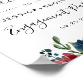 Poster Symbole de la fête d'engagement de la marine de Bo (Coin)