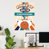 Poster Symbole de la fête des Anniversaires de enfants de (Bureau à domicile)